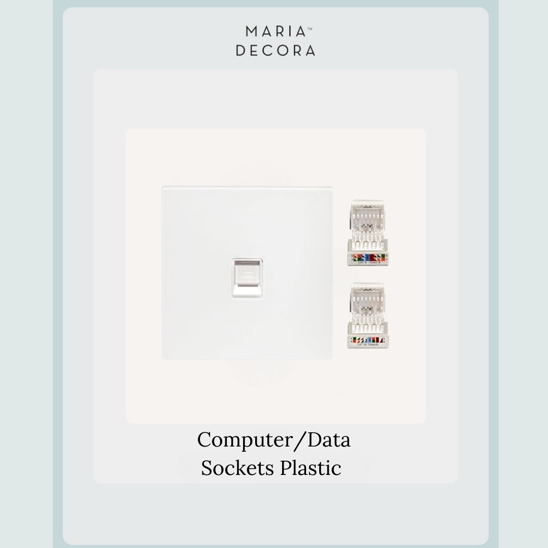 Computer/Data Sockets Plastic Accessories