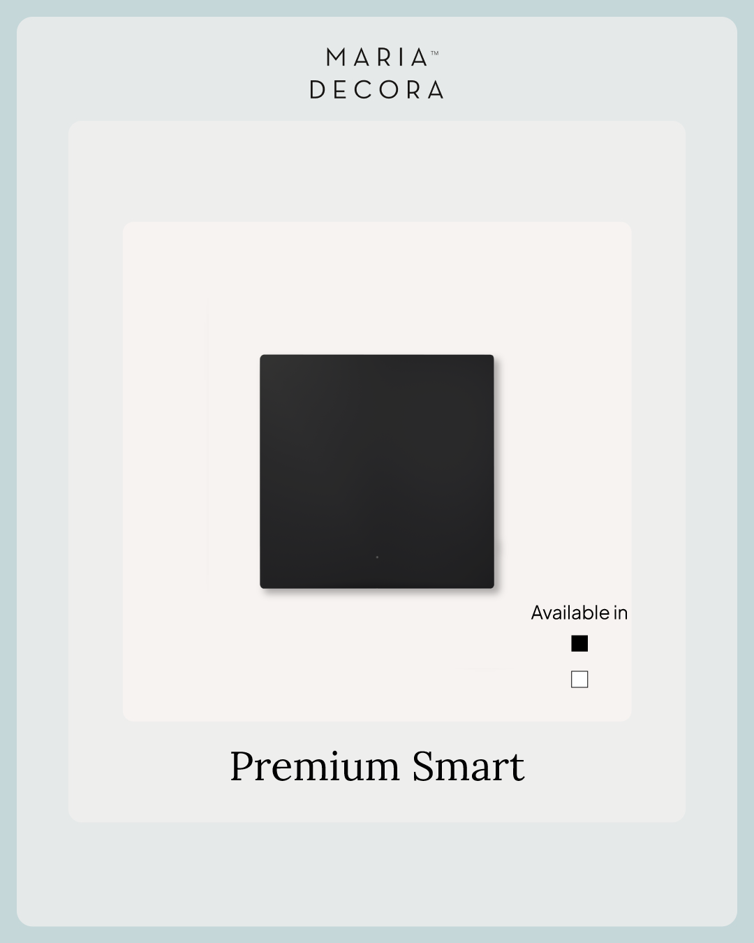 1 Gang Plastic  – Zigbee