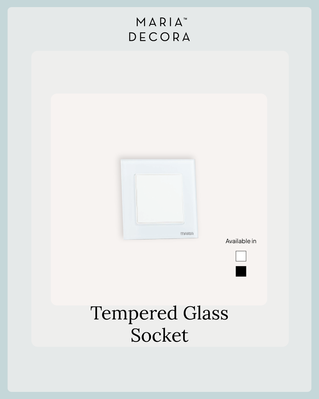 Blank Cover Tempered Glass-Single Plain